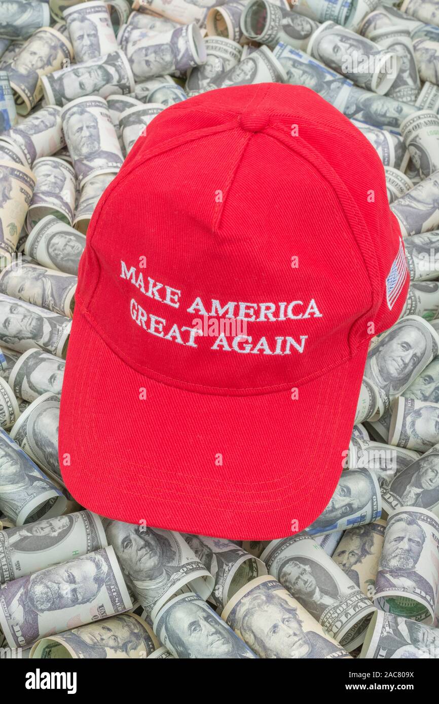 MAGA Make America Great Again Hoodie Beanie Republican Support Winter Ready
