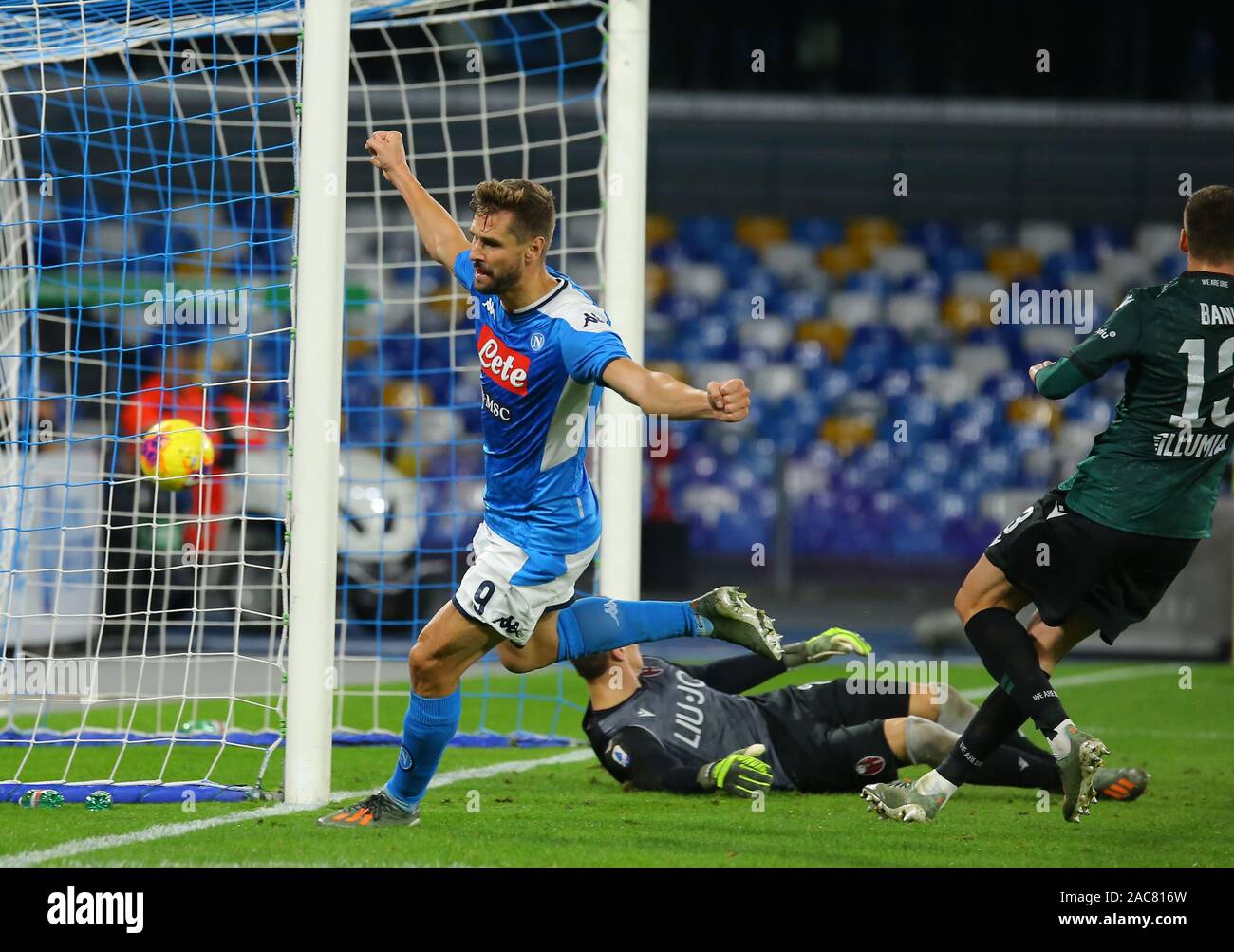 ssc napoli vs bologna fc timeline