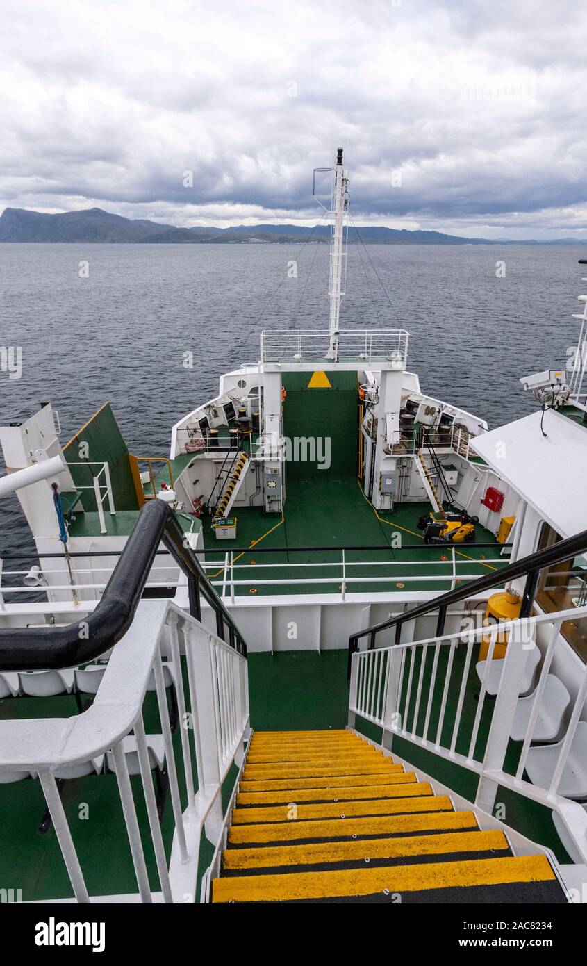 Leaving Skye island from CalMac Ferries, Armadale to Mallaig ferry, Scotland, UK Stock Photo Alamy