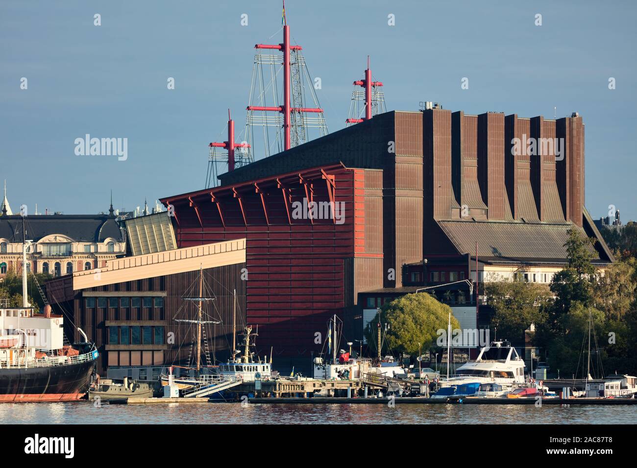 Vasa Museum in Djurgården, Stockholm, Sweden Stock Photo
