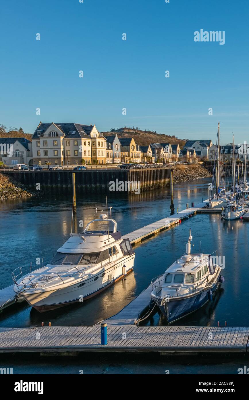 Kip Village, Inverkip, Scotland, UK December 01, 2019 Kip Marina