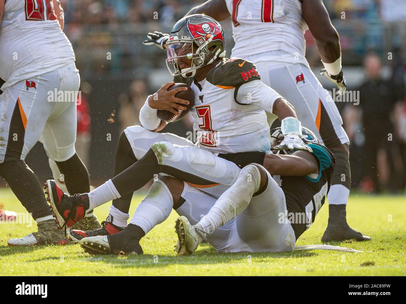 Jacksonville, FL, USA. 1st Dec, 2019. Tampa Bay Buccaneers