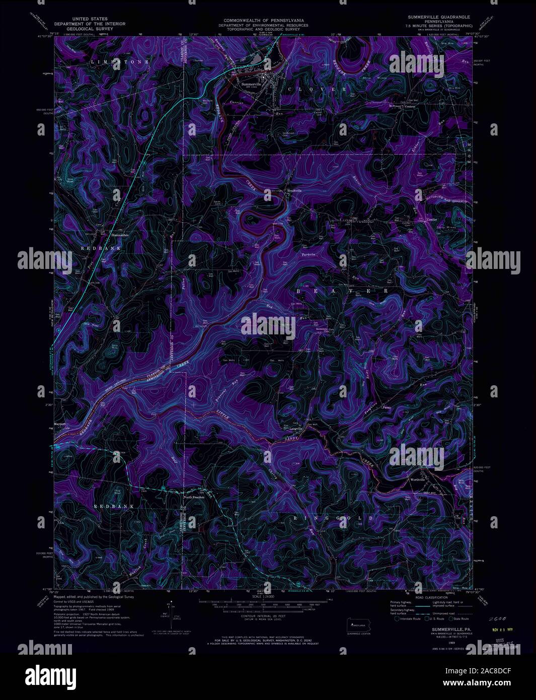 Summerville map hires stock photography and images Alamy