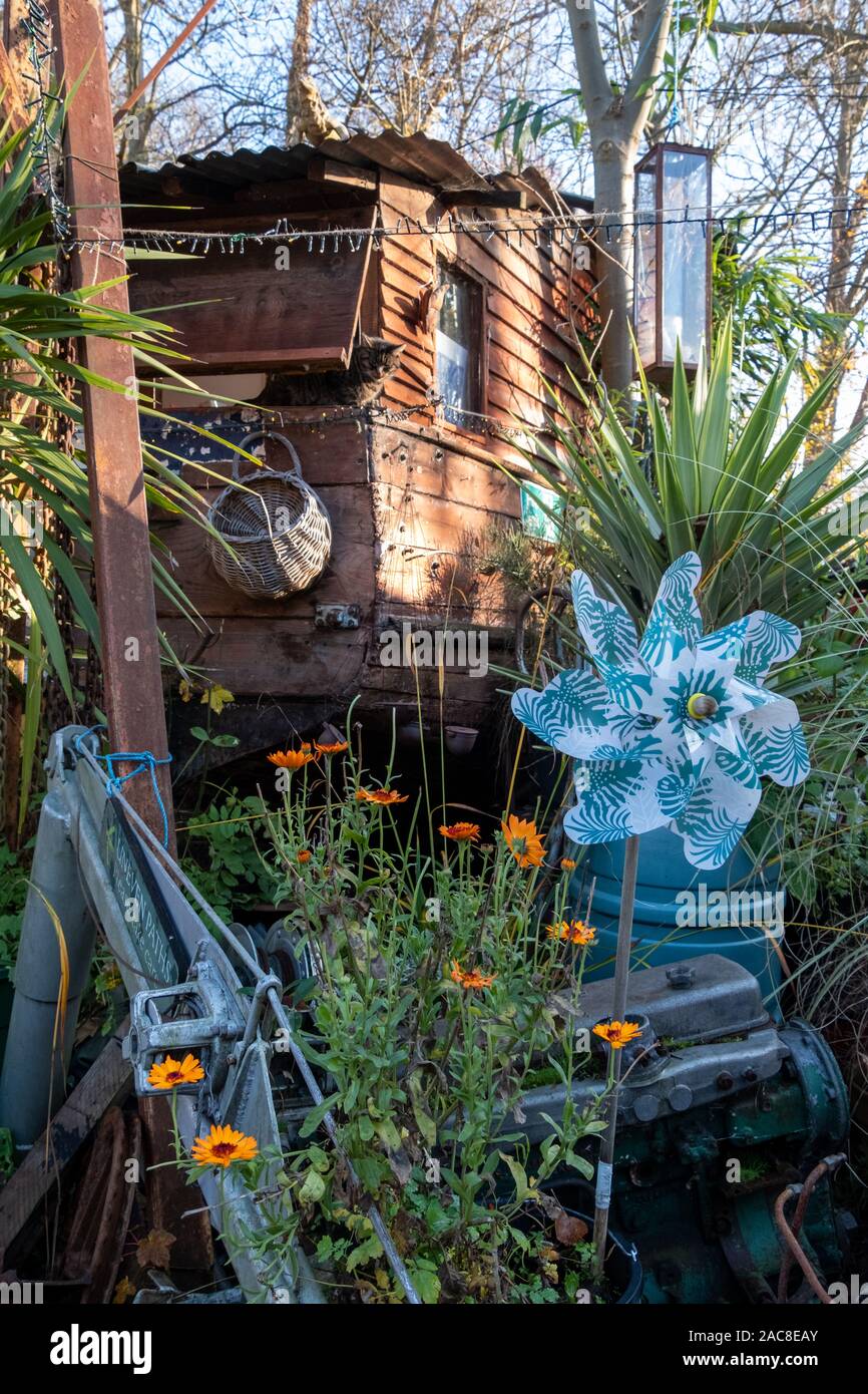 Eel Pie Island, Twickenham, UK, photographed during during open studios