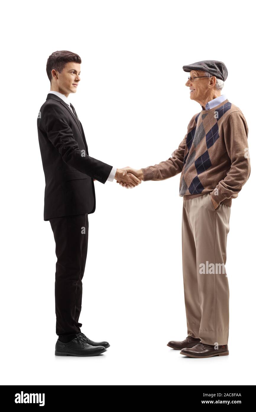 Black man shaking hands with white man hi-res stock photography and ...