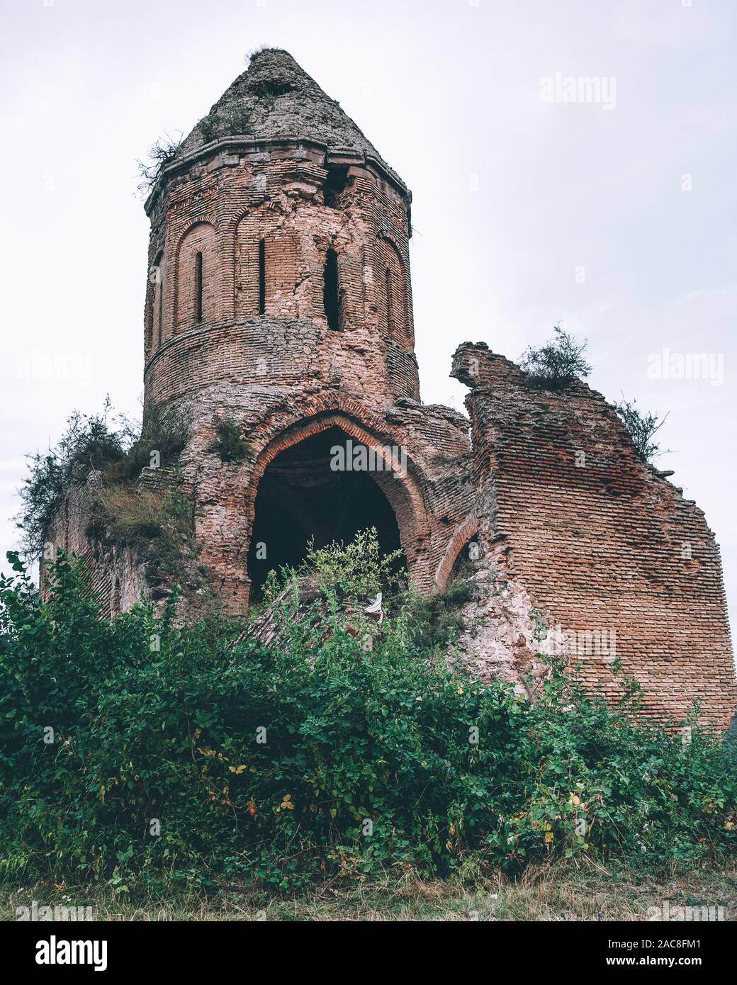 Kirants Monastery is an 8th-century Armenian monastery located about 10 kilometers southwest of Kirants village in the Tavush Province of Armenia Stock Photo