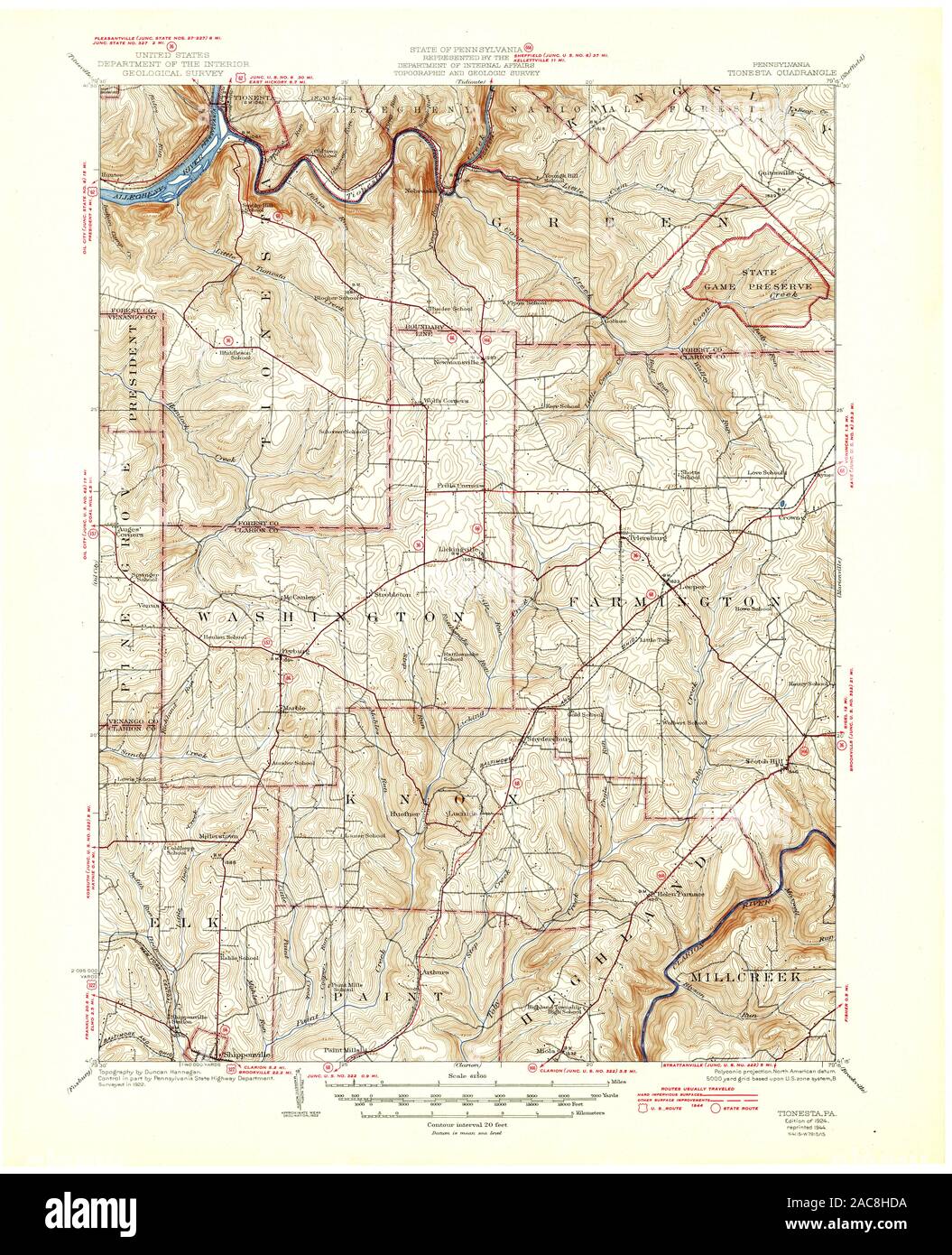 Tionesta hires stock photography and images Alamy