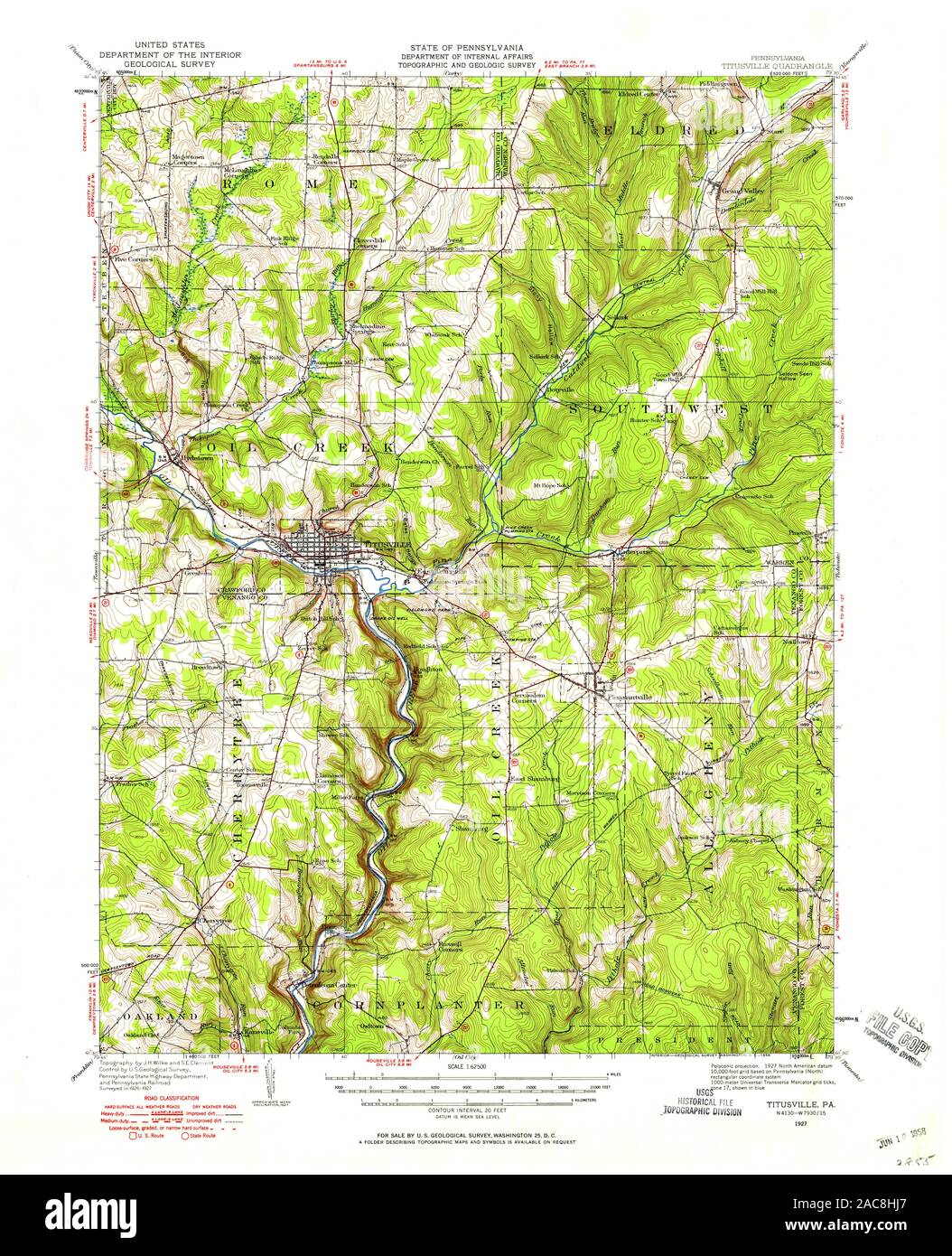 Titusville map Cut Out Stock Images & Pictures Alamy