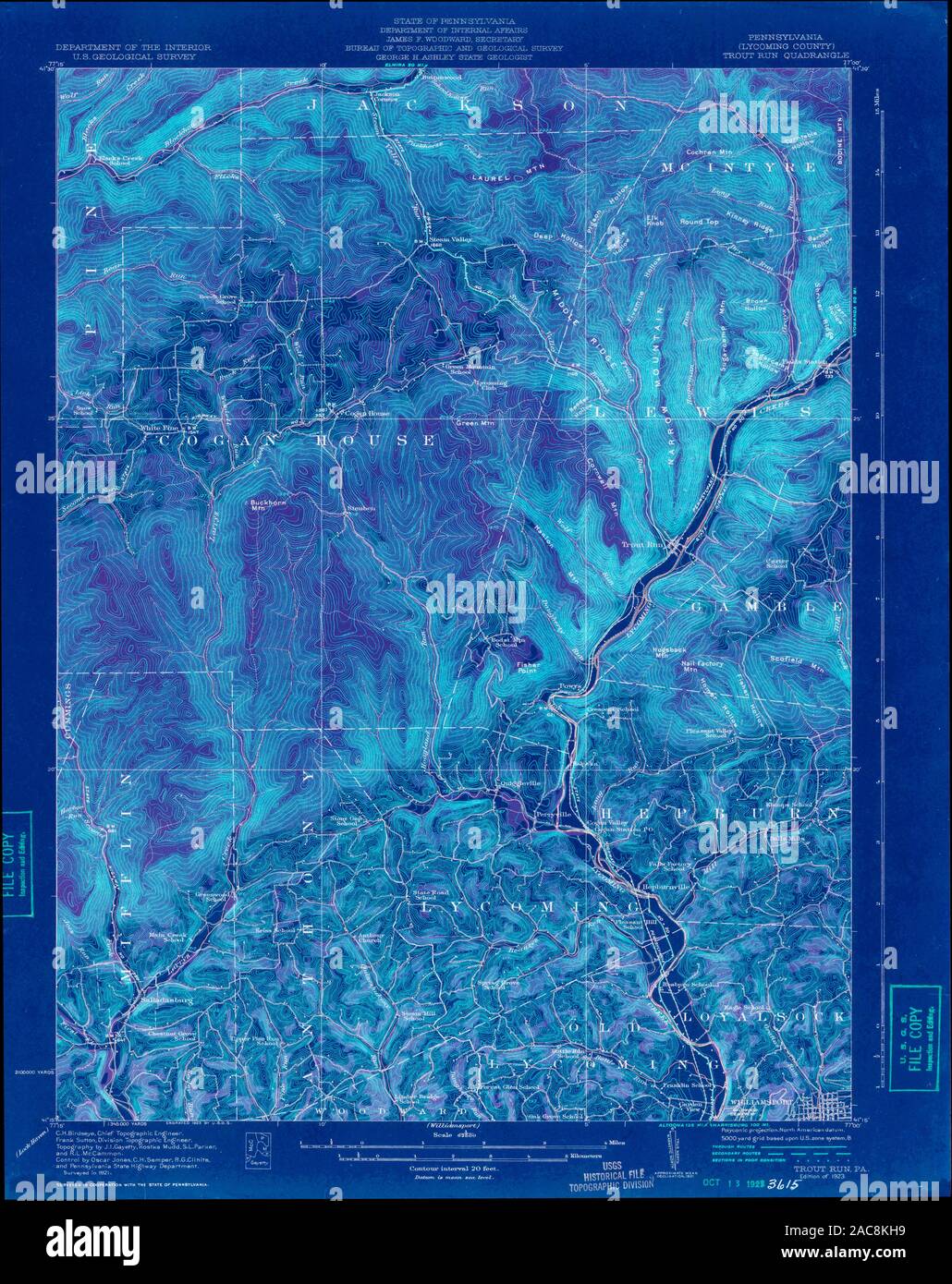 Trout run map hires stock photography and images Alamy