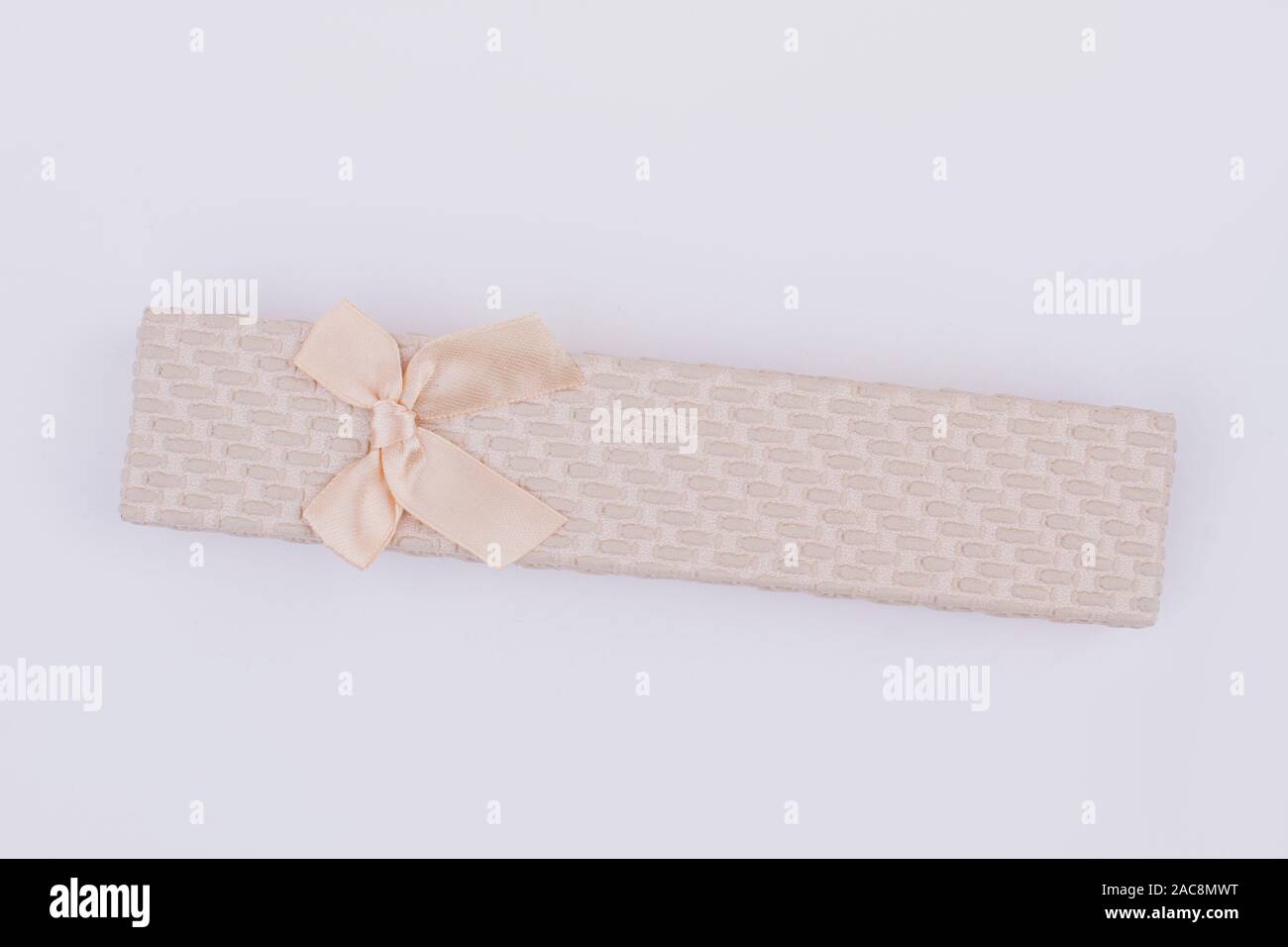 Elegant jewelry gift box isolated Stock Photo Alamy