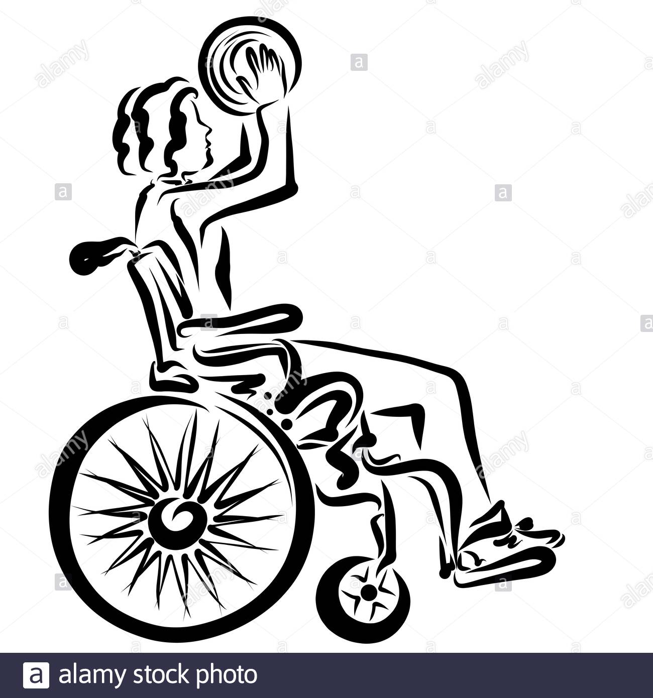 Disabled Child Black and White Stock Photos & Images Alamy