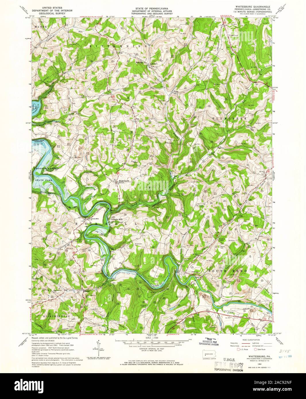Map of whitesburg hires stock photography and images Alamy