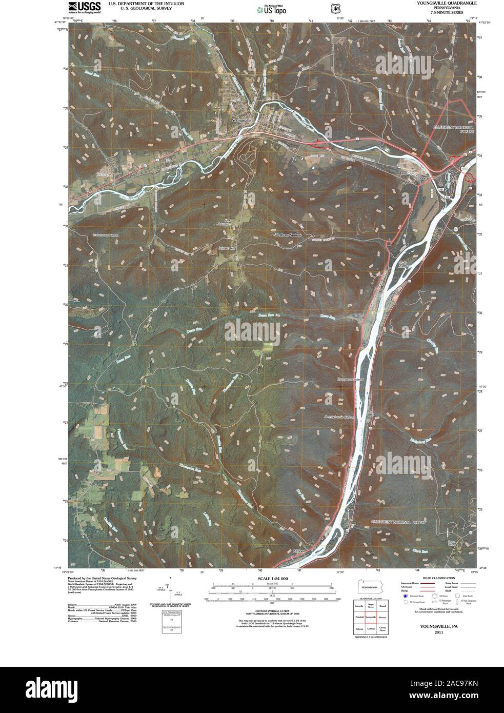 Map of youngsville hires stock photography and images Alamy