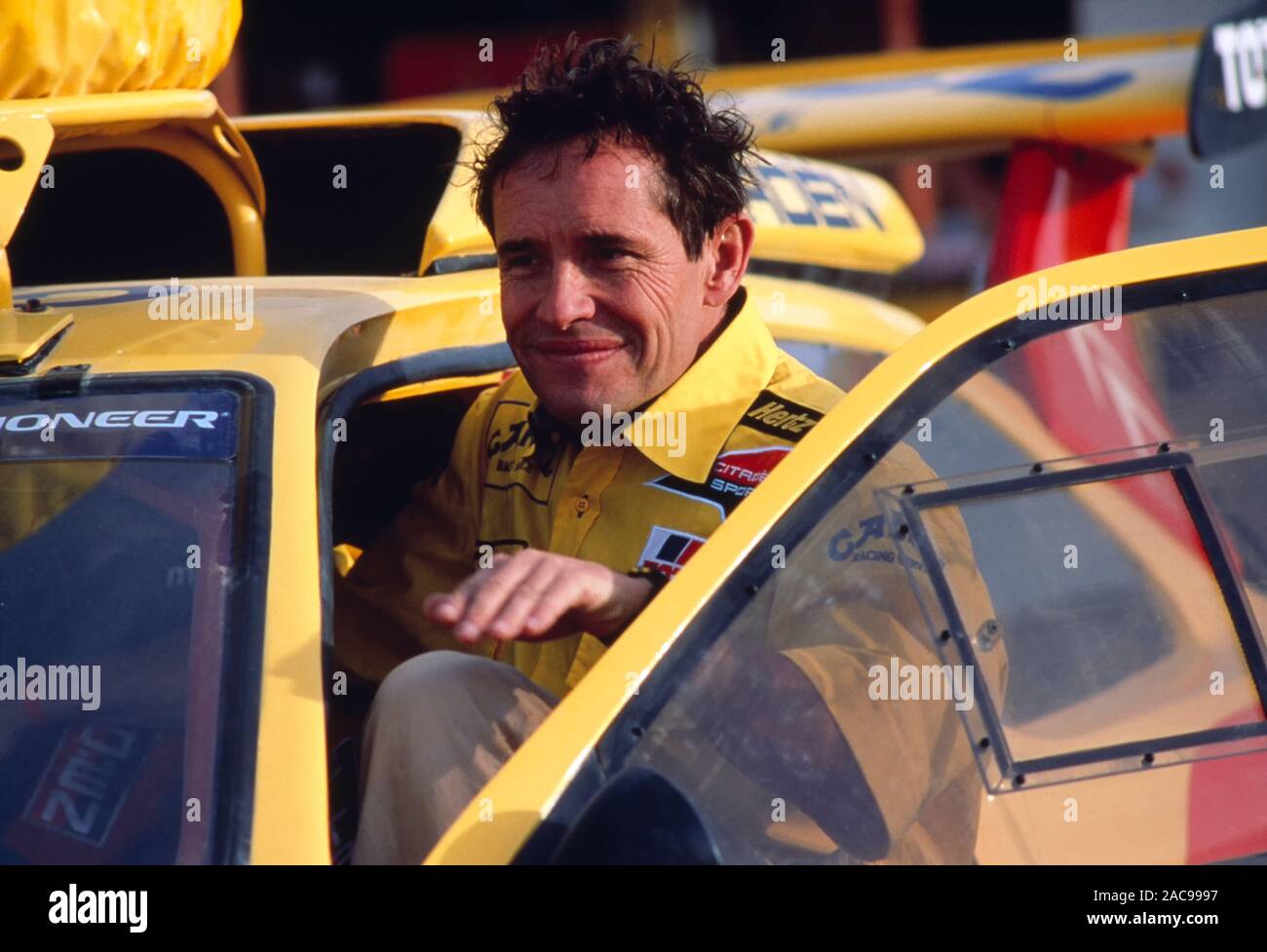 Paris - Tripoli - Dakar 1991 - Jacky Ickx - Citroen ZX Stock Photo