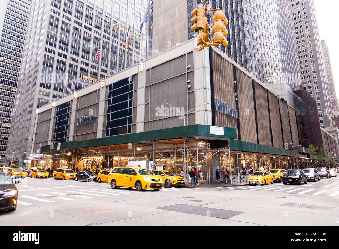 Hilton Hotel , Midtown, 1335 Avenue of the Americas, New York, United