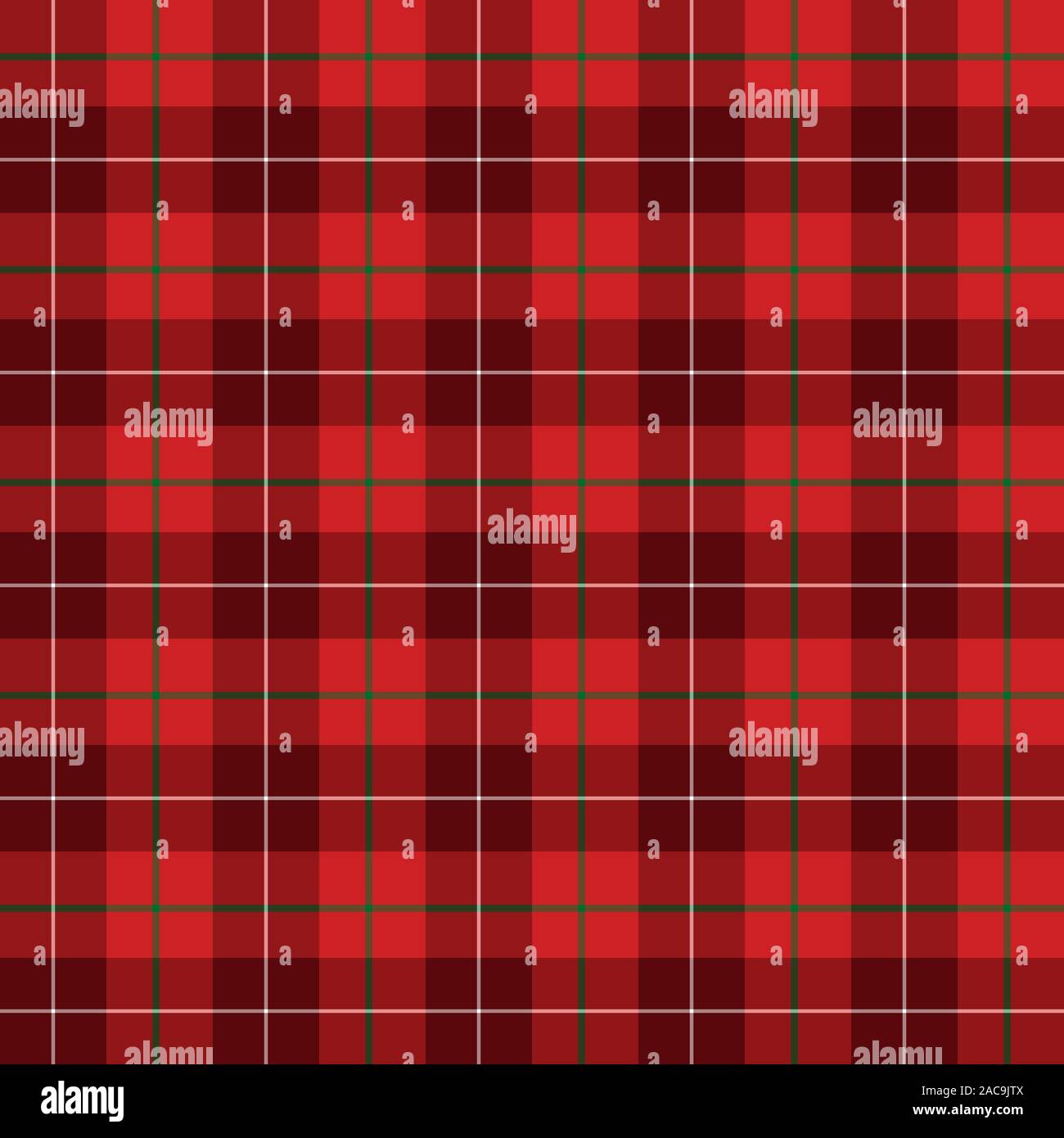 Tartan red and dark red seamless pattern. Texture for plaid, tablecloths, clothes, shirts, dresses, paper, bedding, blankets, quilts and other textile Stock Vector