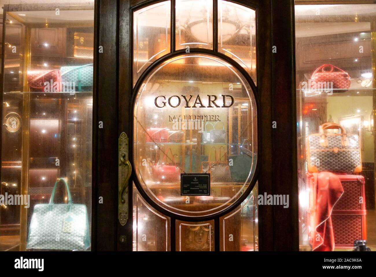 Goyard Shop In Paris France Stock Photo - Download Image Now - Goyard,  Paris - France, Store - iStock