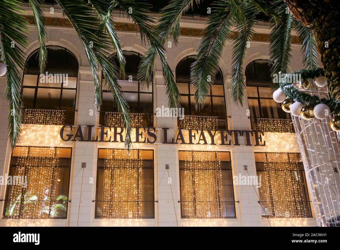 Galeies Lafayette, Place Georges Clemenceau, Biarritz, Pyrénées-Atlantiques, France Stock Photo