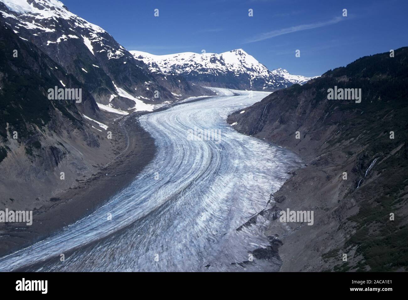 salmon glacier, gletscher, stewart, british columbia, canada, kanada, north america, nordamerika, Stock Photo