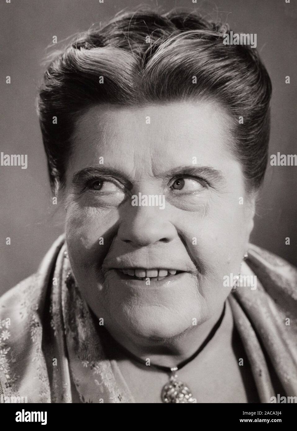Annie Rosar, österreichische Theater und Filmschauspielerin