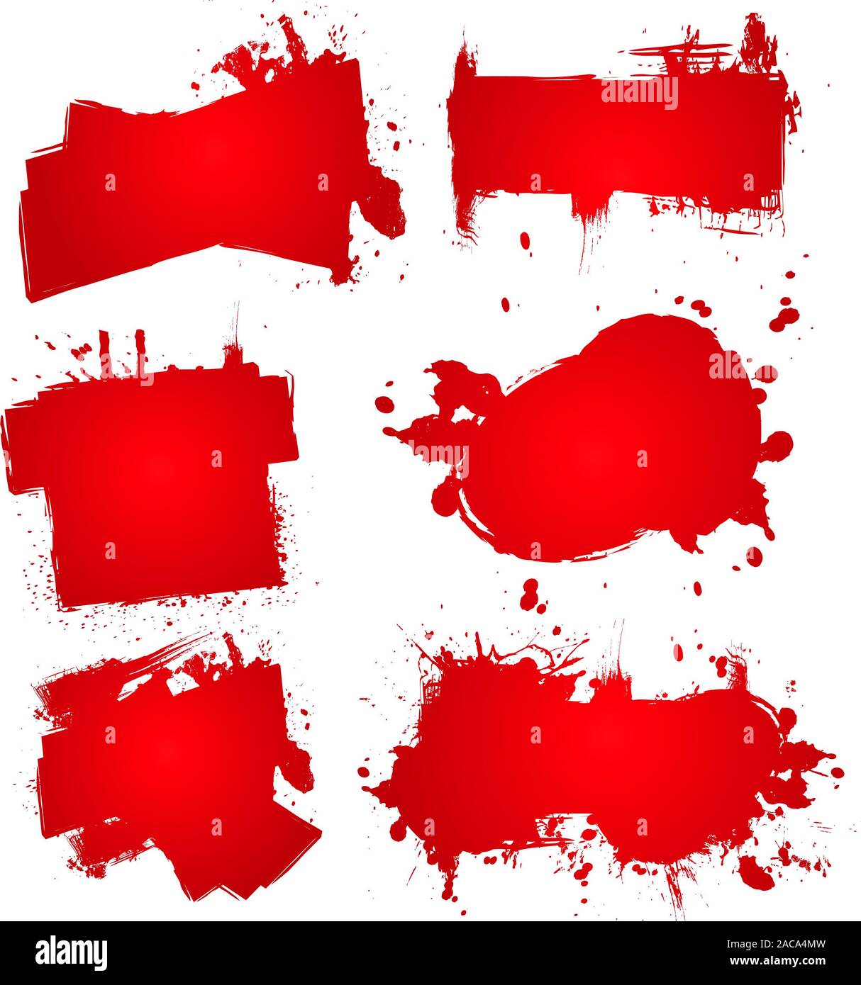 blood ink splat Stock Photo Alamy