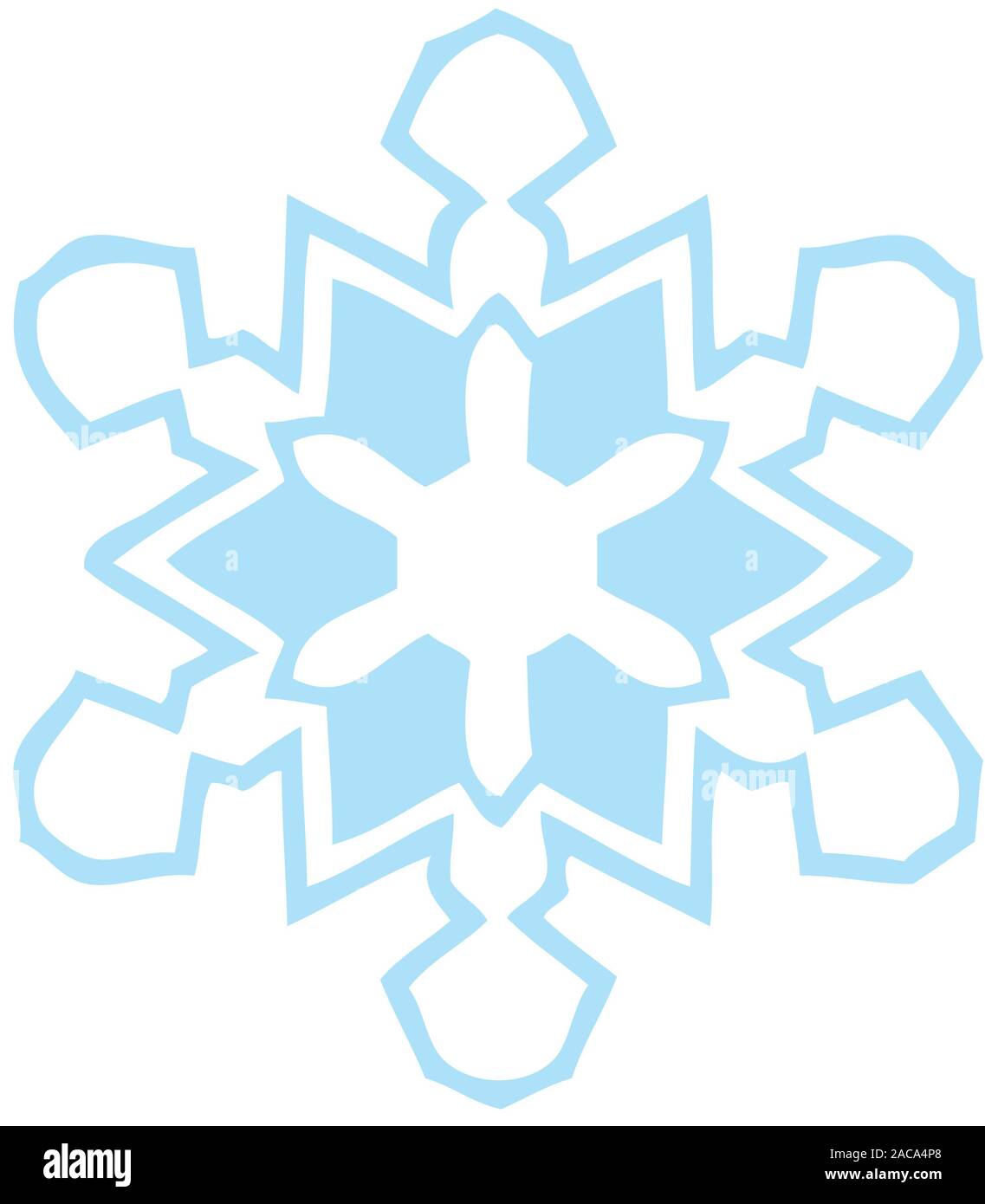 blue snowflake light Stock Photo - Alamy