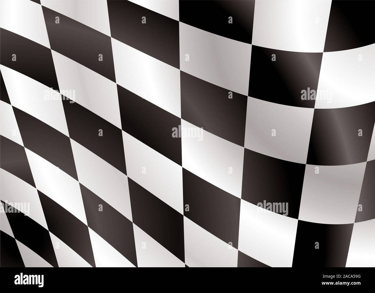 checkered flag flap Stock Photo