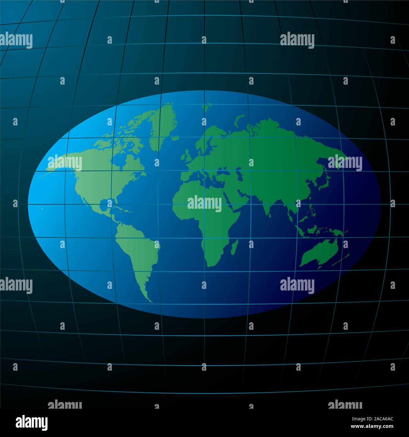 Africa flat earth hi-res stock photography and images - Alamy