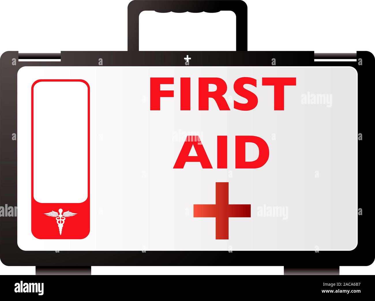 first aid red Stock Photo