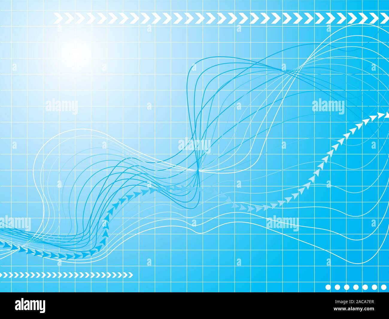 graphical wave Stock Photo