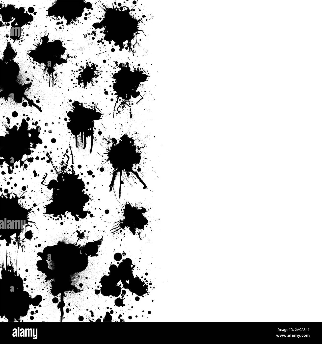 ink splat collection Stock Photo Alamy
