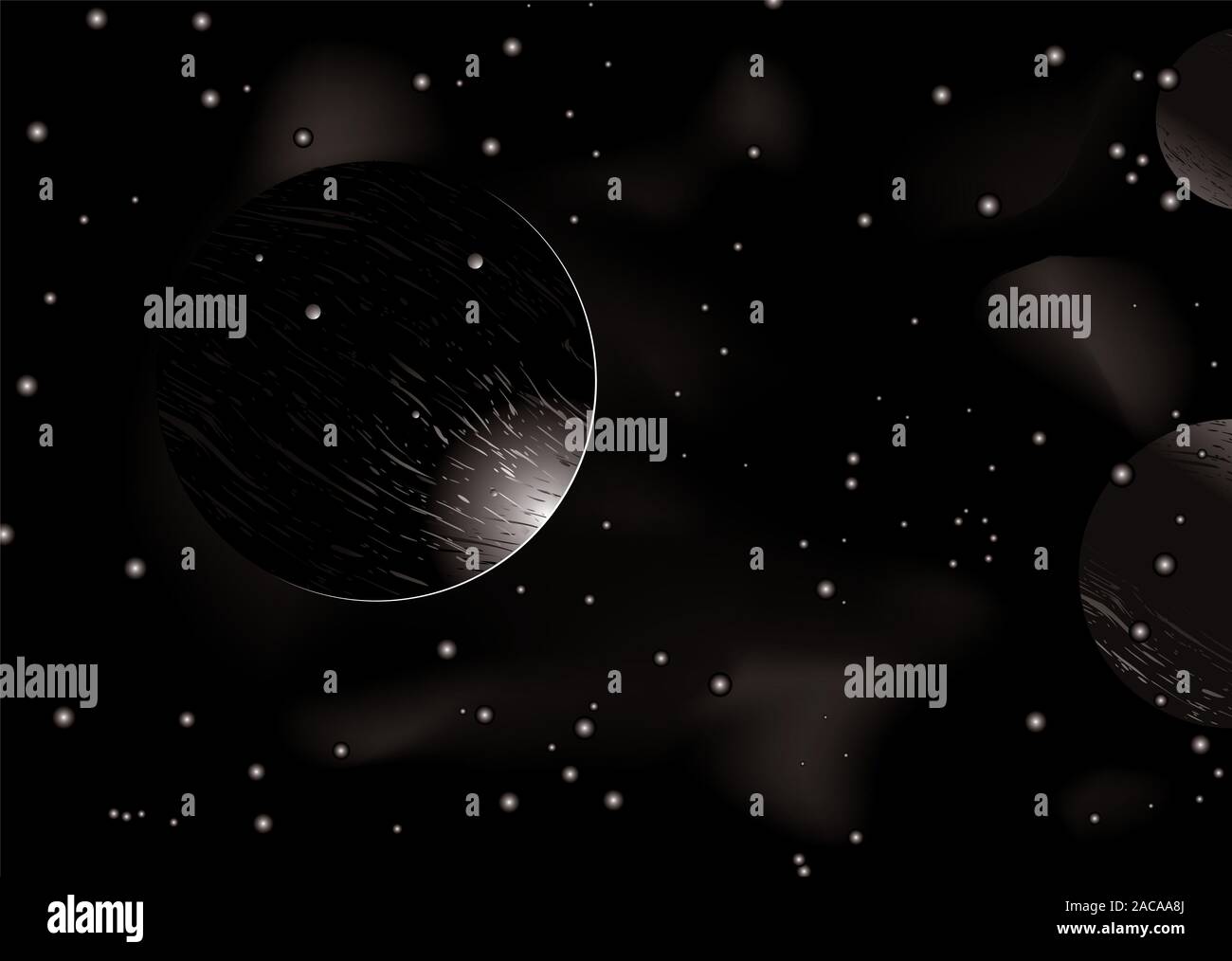 Eclipse halo wallpaper hi-res stock photography and images - Alamy