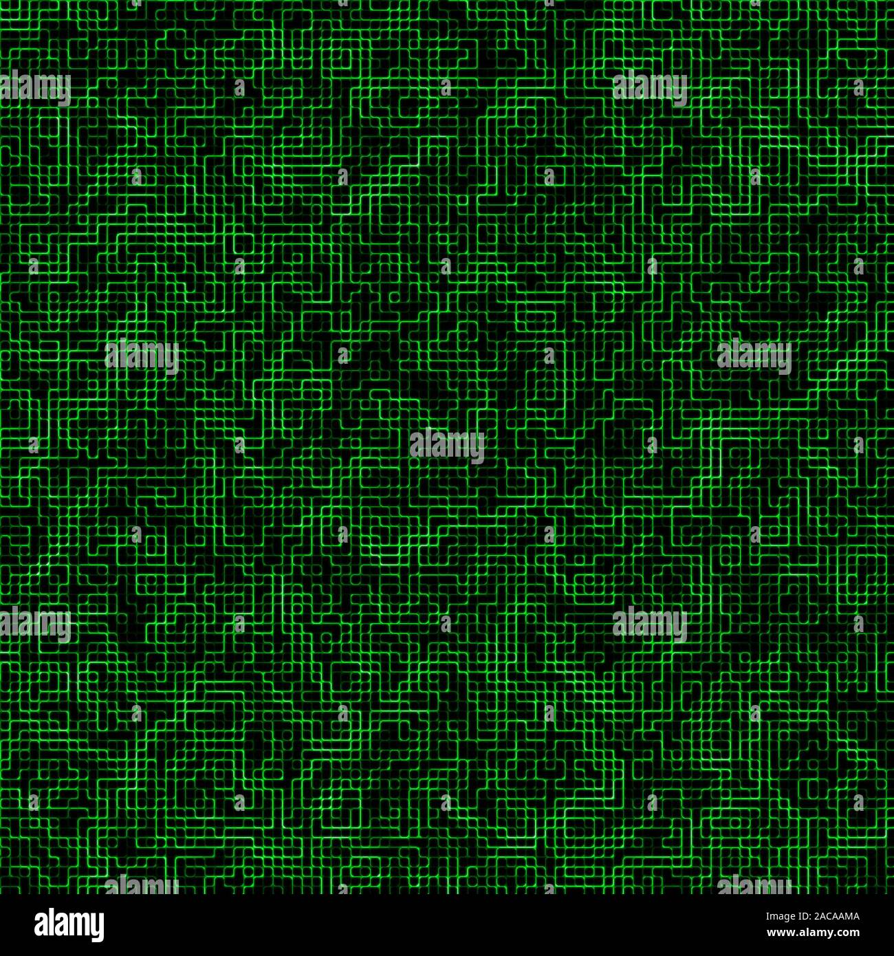 techno background green Stock Photo - Alamy