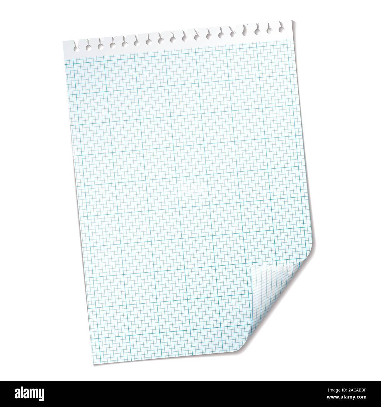 ripped sheet grid Stock Photo Alamy