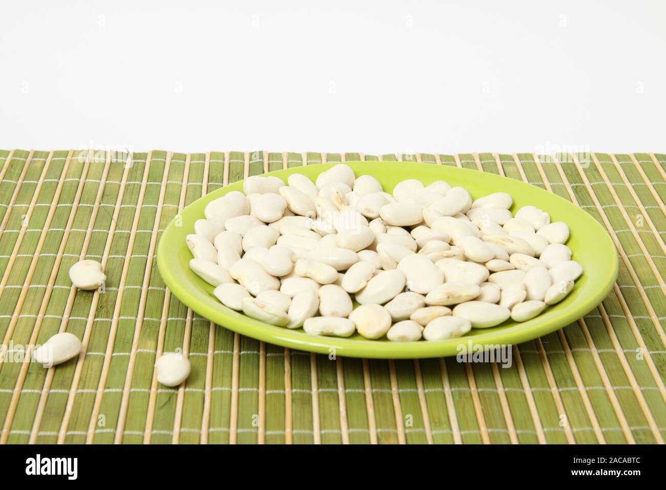 white beans Stock Photo