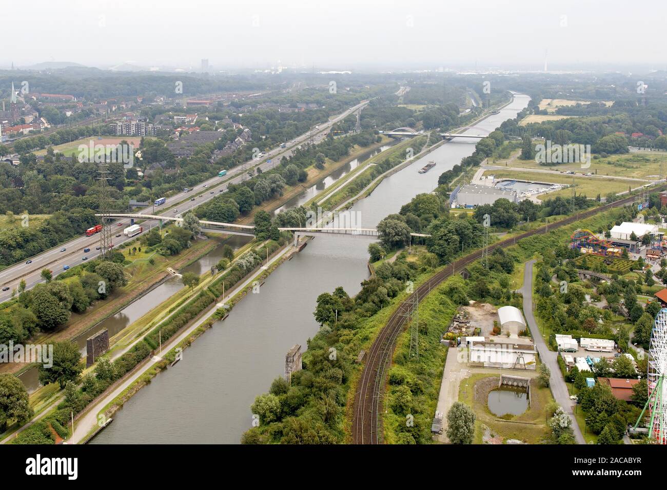 The Ruhr in the Ruhr Area Stock Photo