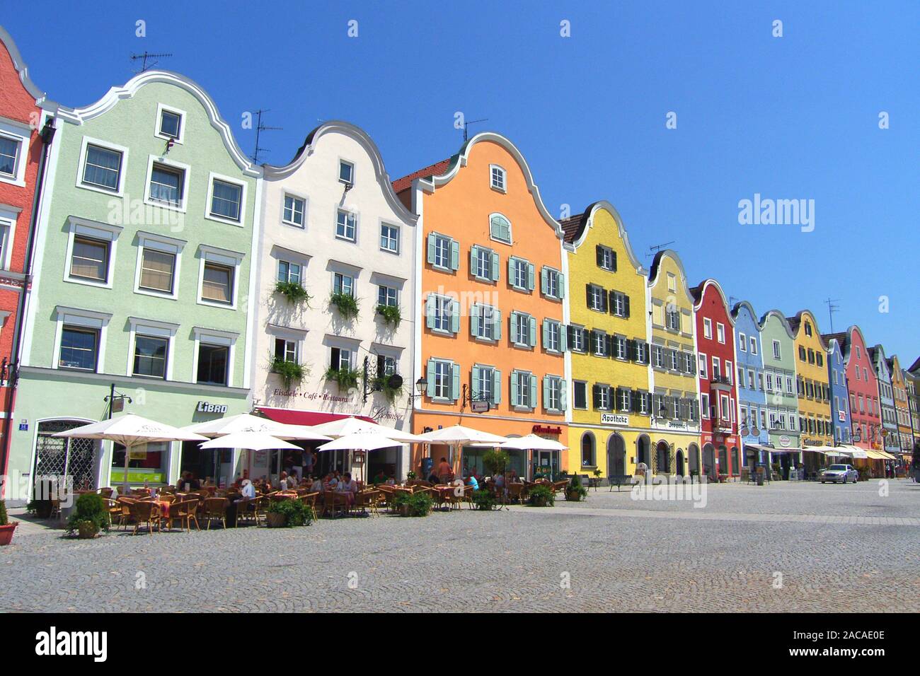 Austria, Upper Austria, Schaerding - Austria, Upper Austria, Schaerding Stock Photo