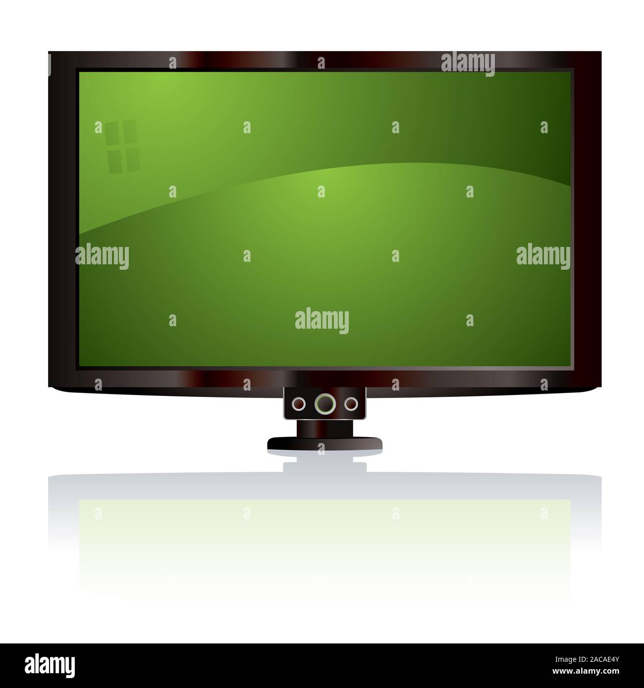 lcd tv green Stock Photo Alamy