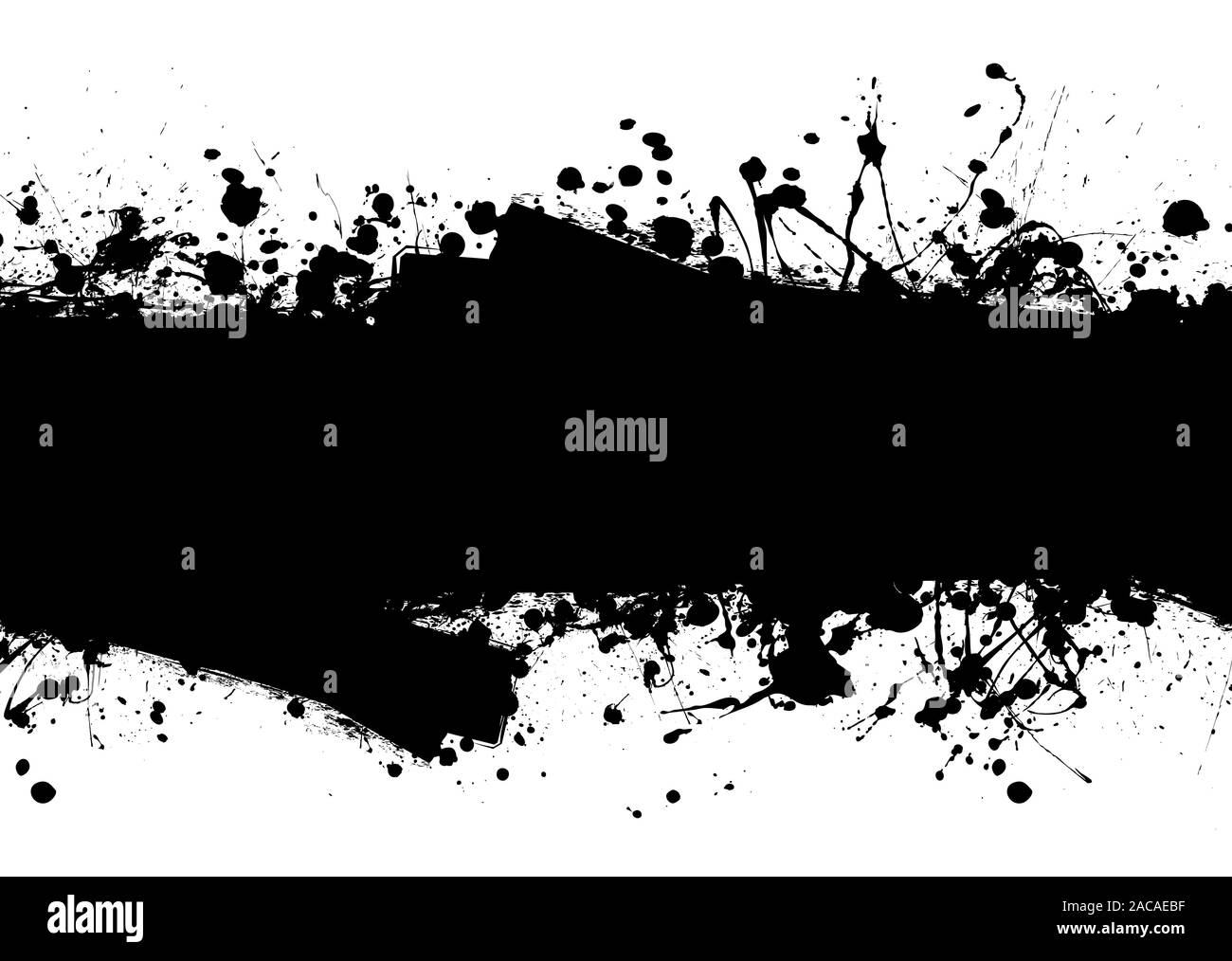 Black ink splat roller marks hires stock photography and images Alamy