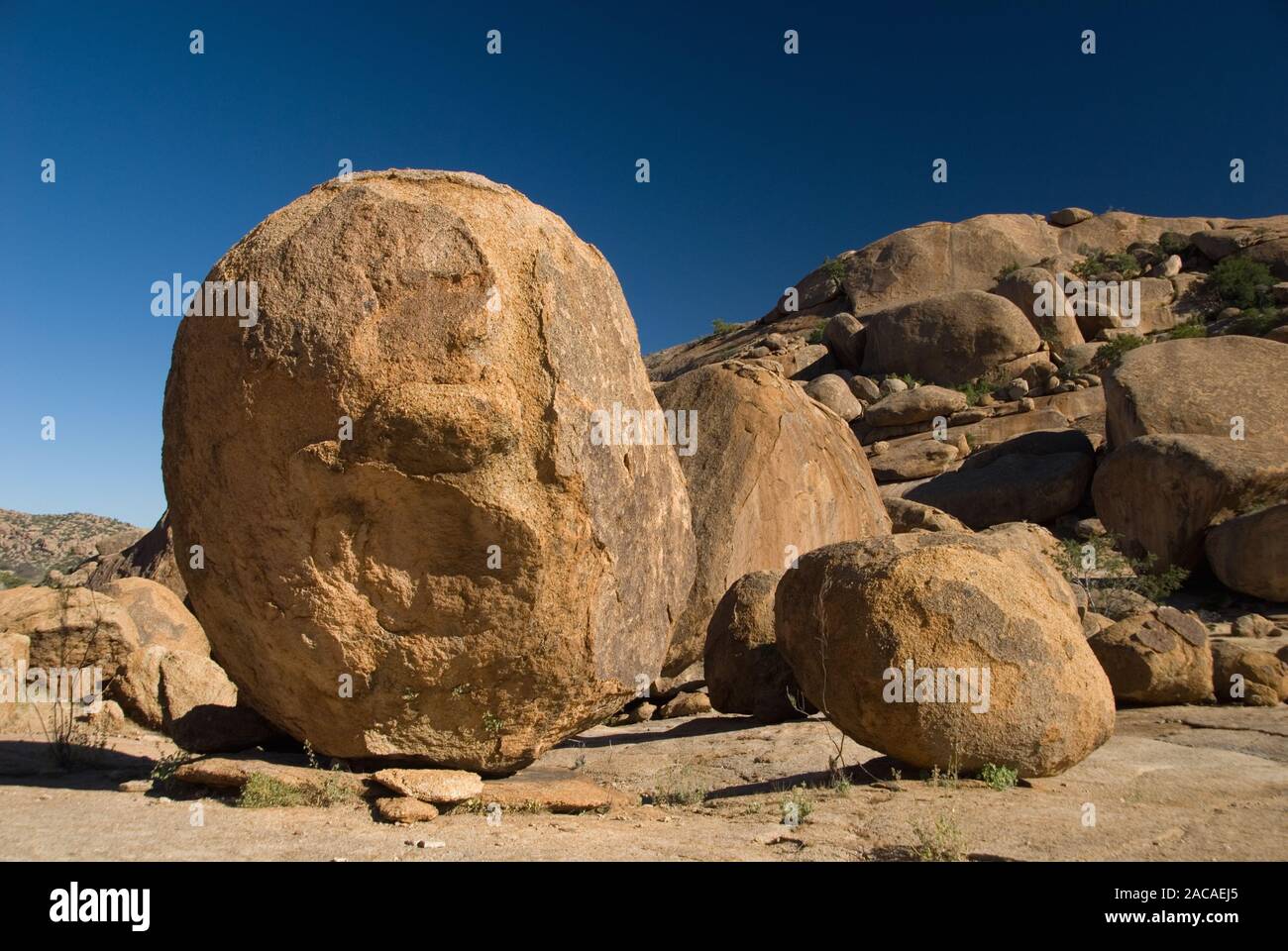 rock balls Stock Photo