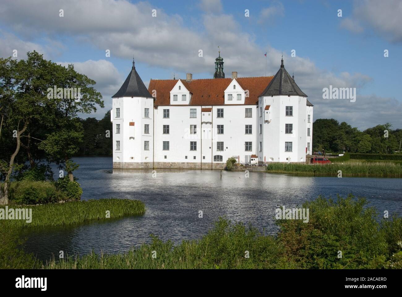 Glücksburg Castle Stock Photo