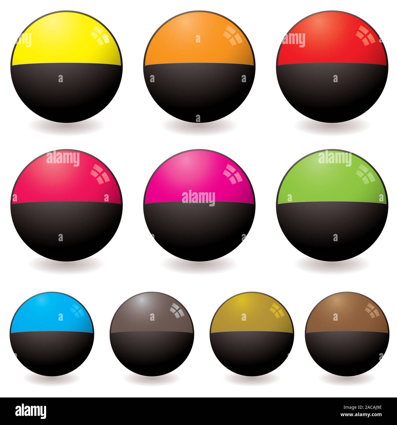 Semi transparent icons hi-res stock photography and images - Alamy