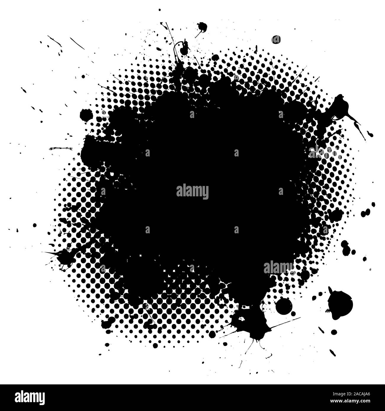 grunge ink splat Stock Photo - Alamy