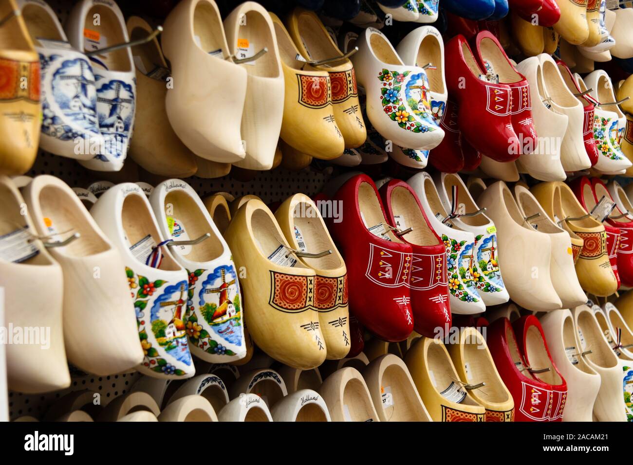 Holland, Netherlands, Amsterdam, wooden shoes Stock Photo Alamy