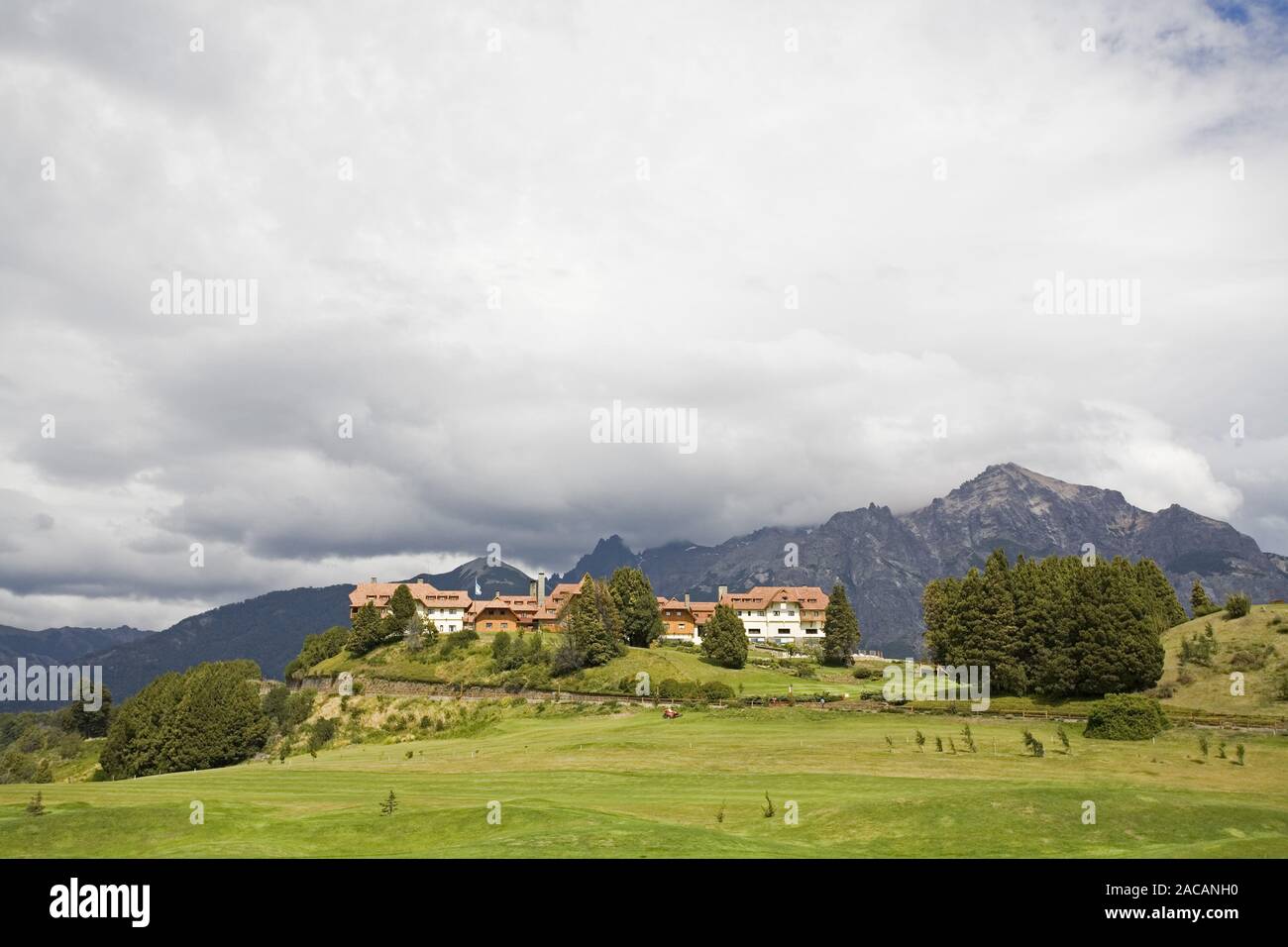 Hotel Llao Llao, National Park Nahuel Huapi National Park, Argentinien, hotel Llao Llao, Argentina Stock Photo