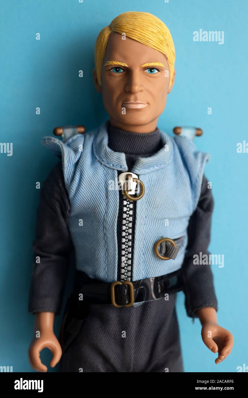 Captain blue plastic figure hi-res stock photography and images - Alamy