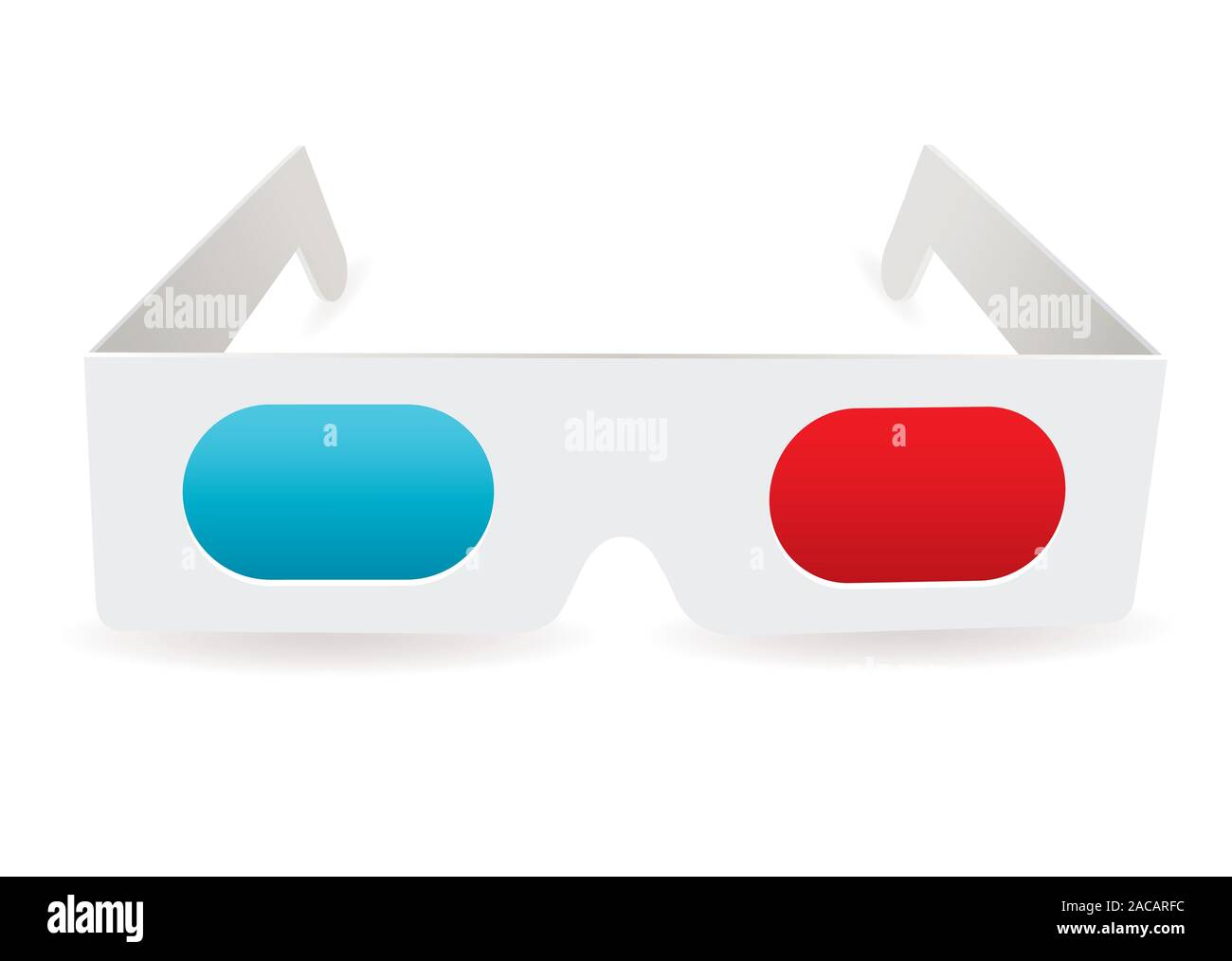 Cinema 3d glasses watch Cut Out Stock Images & Pictures - Alamy