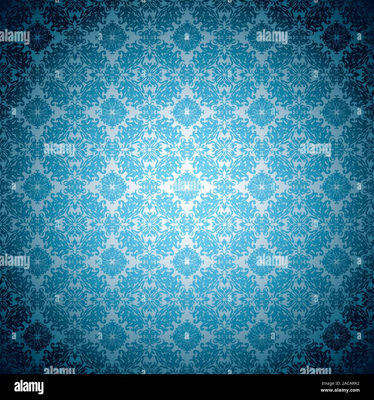 gothic pale blue wallpaper Stock Photo Alamy