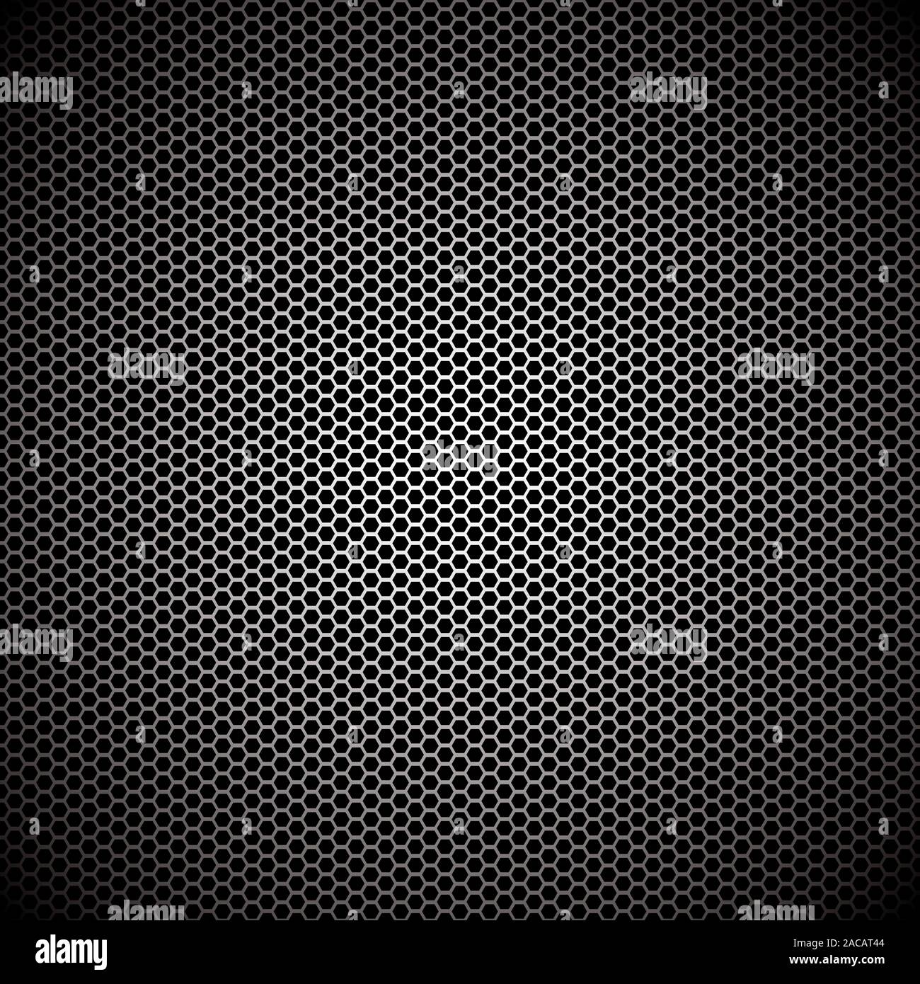hexagon metal background Stock Photo - Alamy