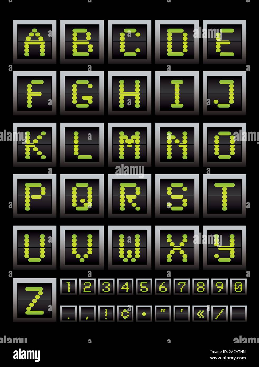 alphabet notice board Stock Photo Alamy